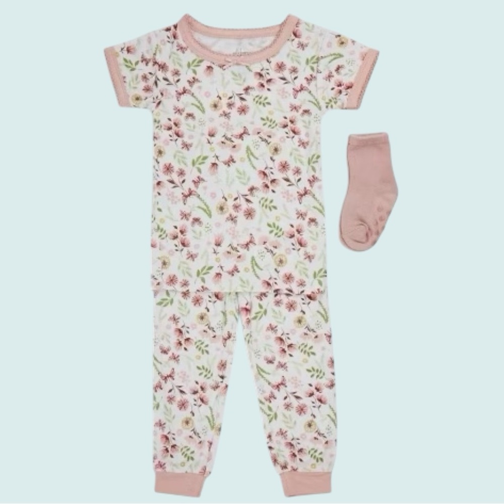 NWT Milkberry Bamboo 3pc Pj Set
